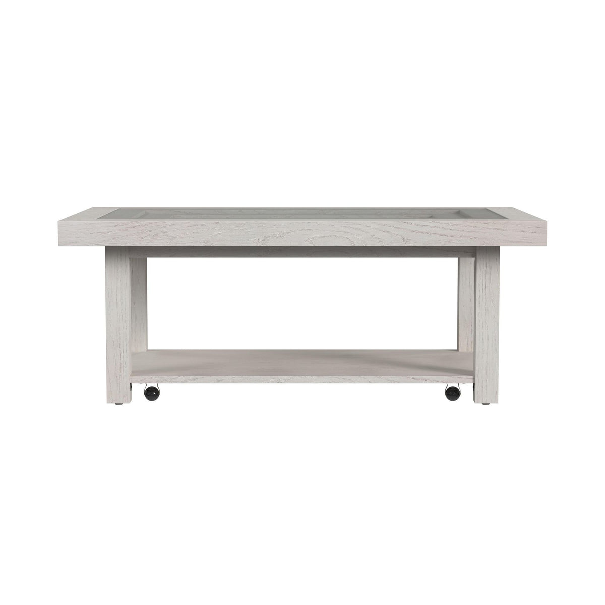 Avalanche Coffee Table in Antique White by Elements International, view 10