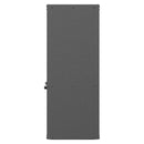 Metal Wall Mounted Tool Storage Cabinet With Locking Door, 1 Shelf & 1 Drawer