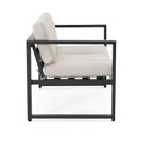 Navan - 4 Pieces Chat Set - Black / Beige