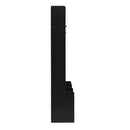 Wide Hall Tree With Shoe Storage, 4 In 1 Entryway Bench With 8 Cubbies, 7 Coat Hooks & Adjustable Shelf For Hallway - Black
