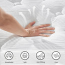 12" Hybrid Mattress With Individual Pocket Spring, Comortable Memory Foam