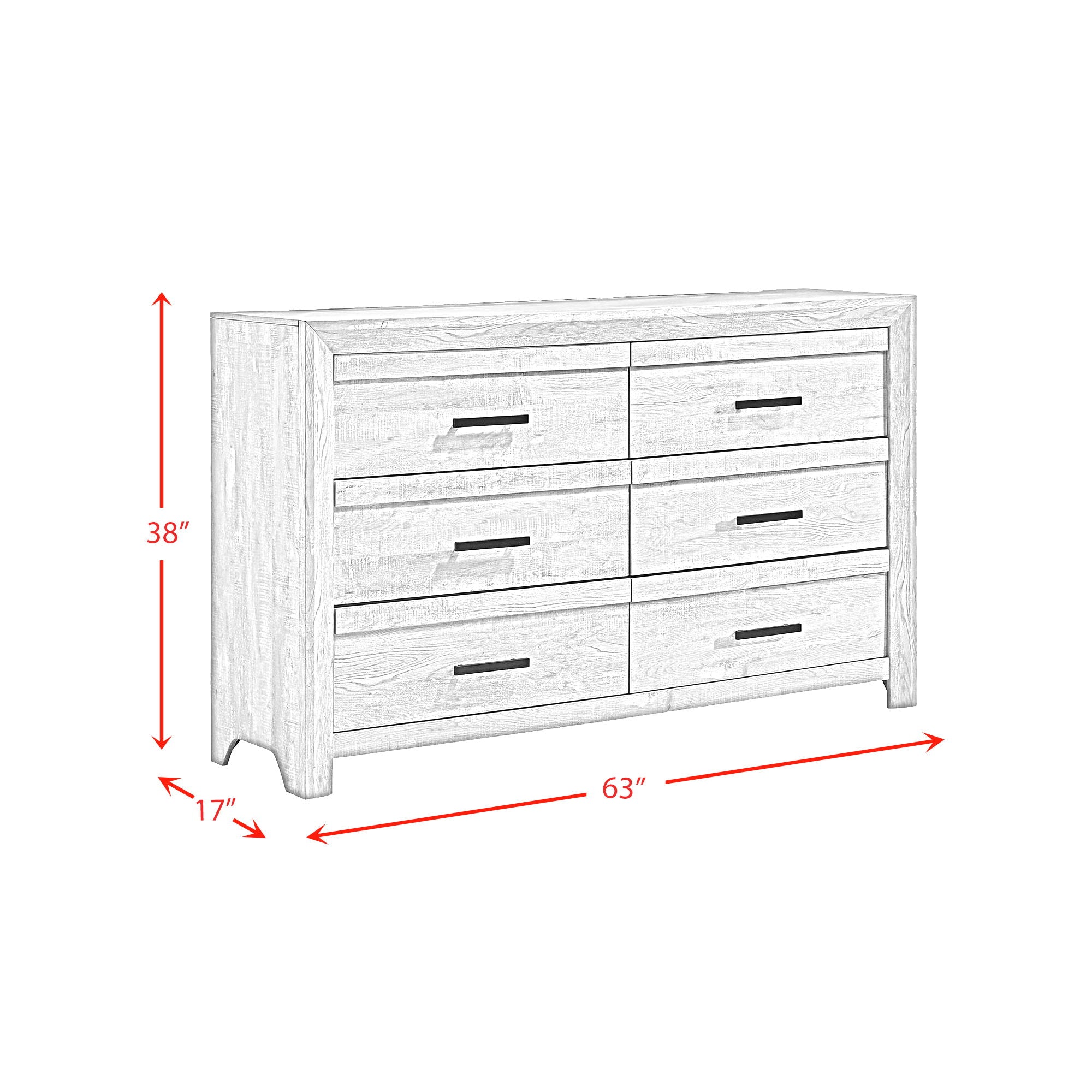 Ellen - Dresser - White