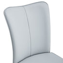 Modern Minimalist Dining Chairs With Metal Legs