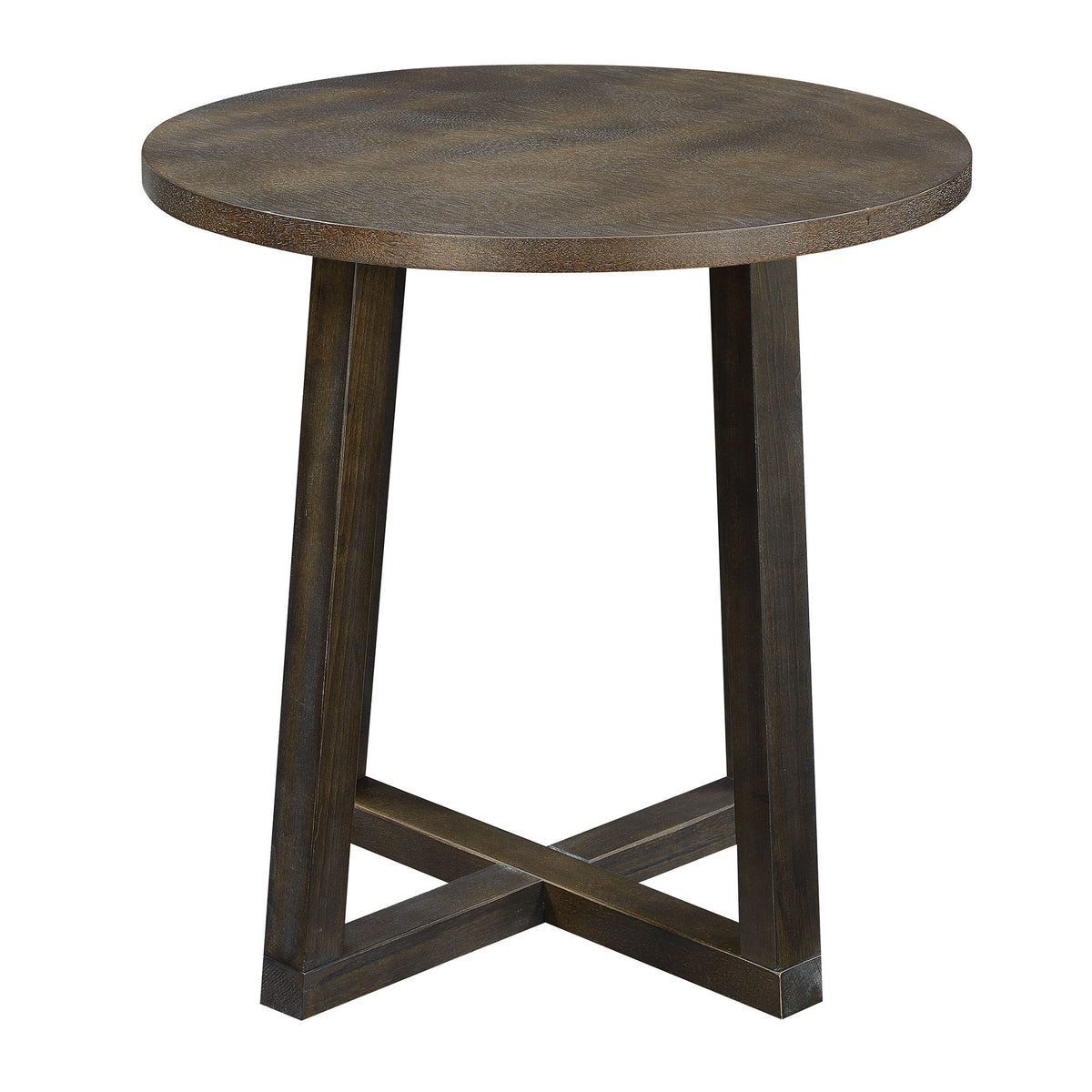 Industrial 3 Piece Occasional Table Set in Brown by Elements International, view 15