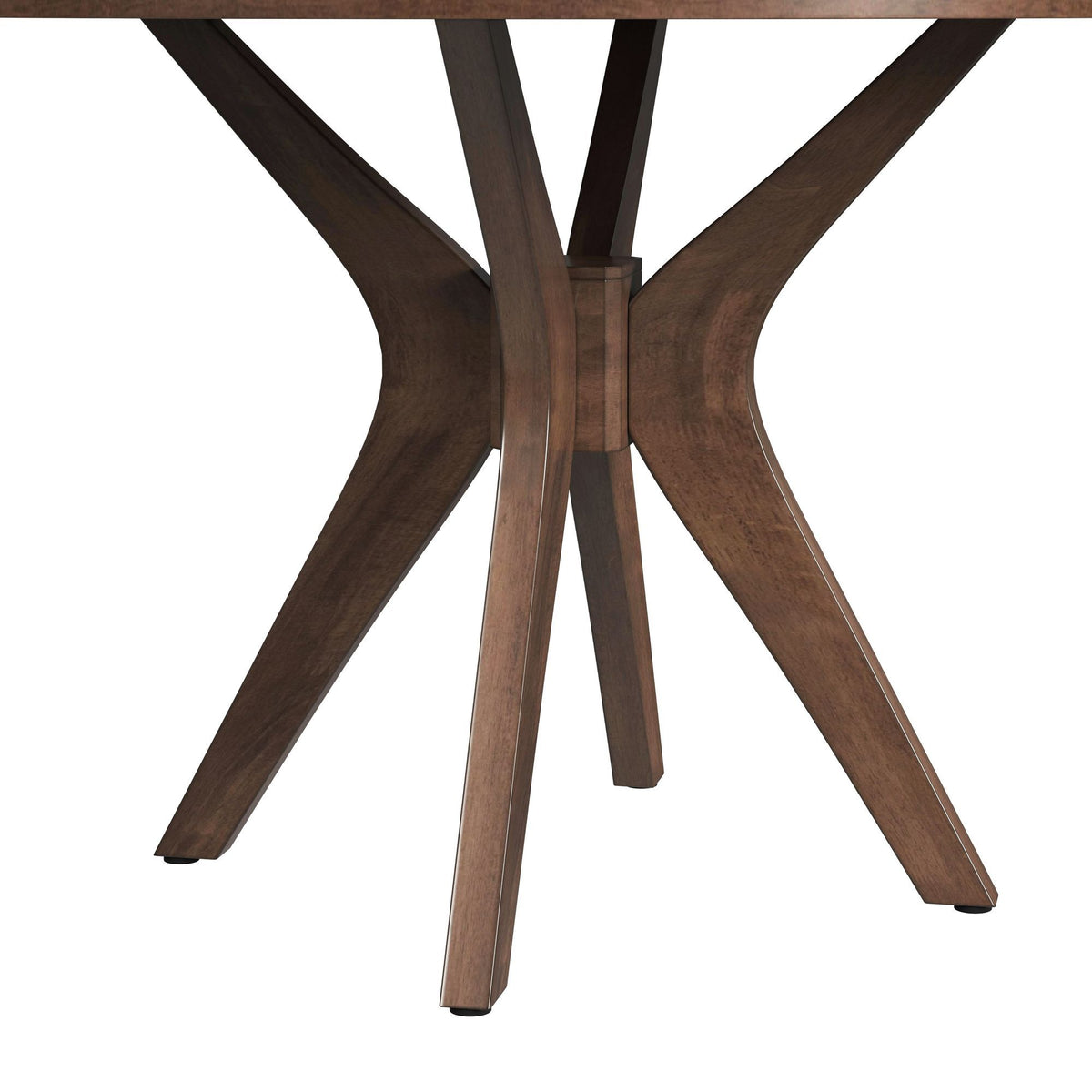 Santa Barbara Round Dining Table in Walnut by Elements International, view 12