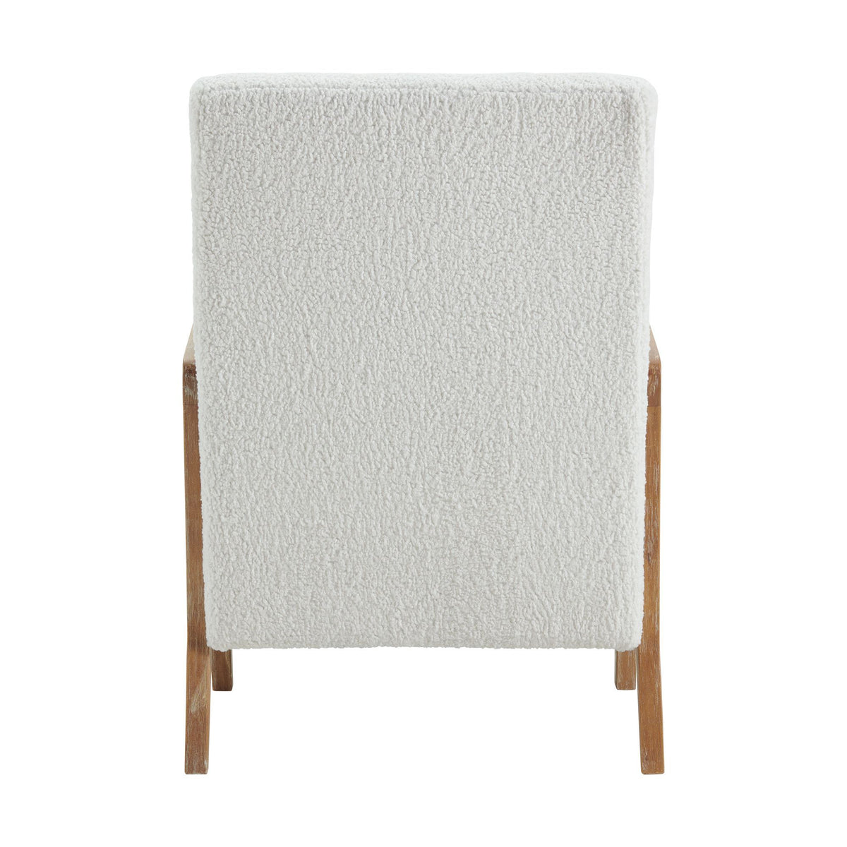 Enzo Accent Chair in Sheep Skin White (3A Packaging) by Elements International, view 8