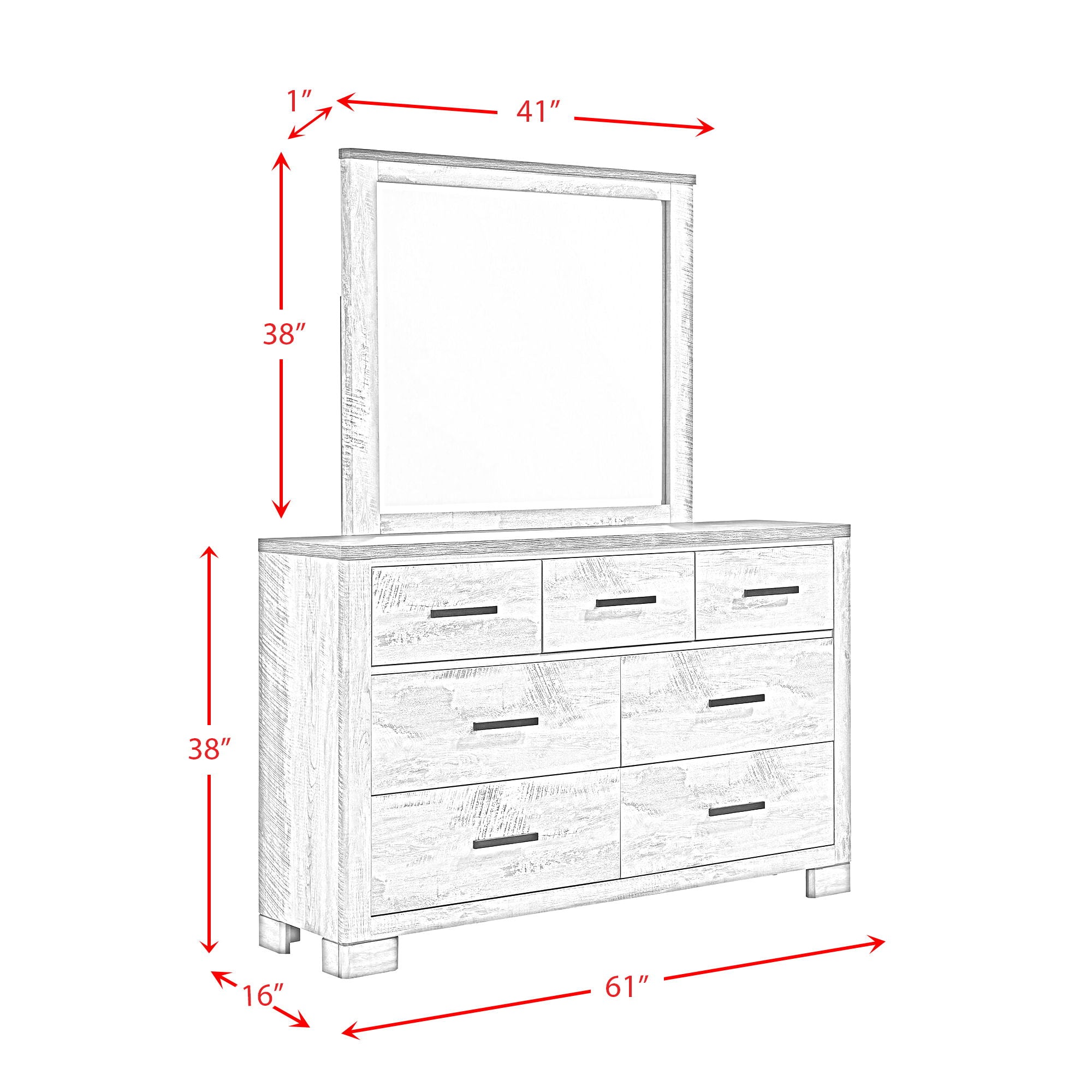 Millers Cove - Dresser - Atlantic Fine Furniture Melbourne FL