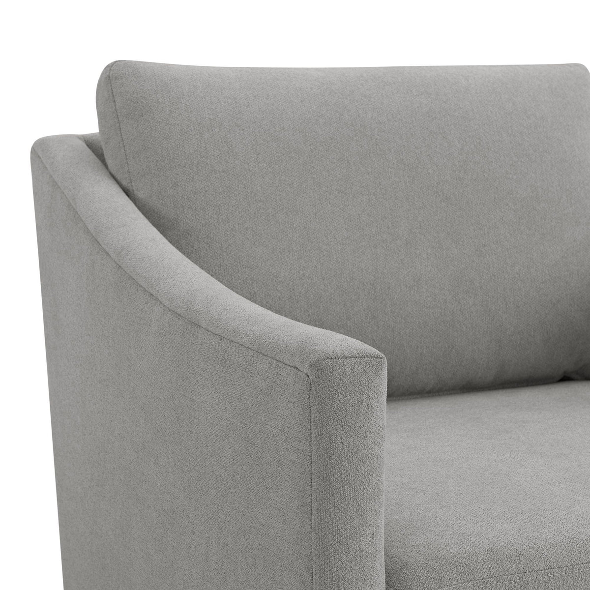 Acacia Swivel Chair in Gray by Elements International, view 12