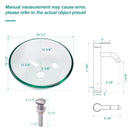 Vessel Sink With Faucet And Pop-Up Drain