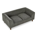 Modern Rectangular Pet Sofa With Backrest And Armrests For Small And Medium Dogs, Soft Cushion