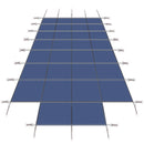 Pool Safety Cover, Fits 18 X 36Ft Rectangular Inground Winter Swimming Pools, High Strength Mesh - Blue