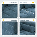 Sectional Free Combined Sofa With 2 Side Pockets