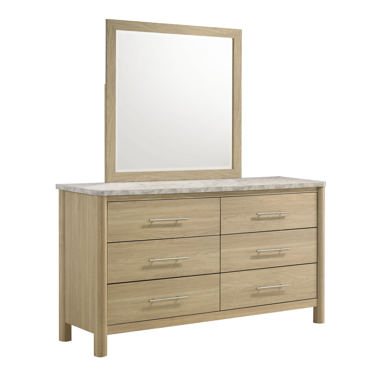 Jonas Dresser in Light Brown by Elements International, view 2