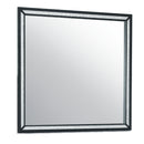 Carlos - 5 Pieces Queen Bedroom Set, Modern Design - Black