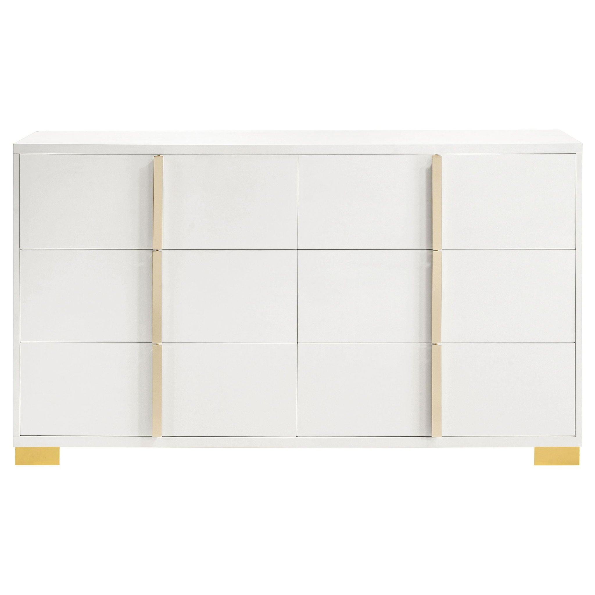 Marceline 4-piece Eastern King Bedroom Set White