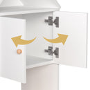 Versatile Children's Bookshelf With House Shaped Design, Multi Functional Storage