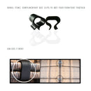 Outdoor Seating Group With Cushions 2 Person - Gray