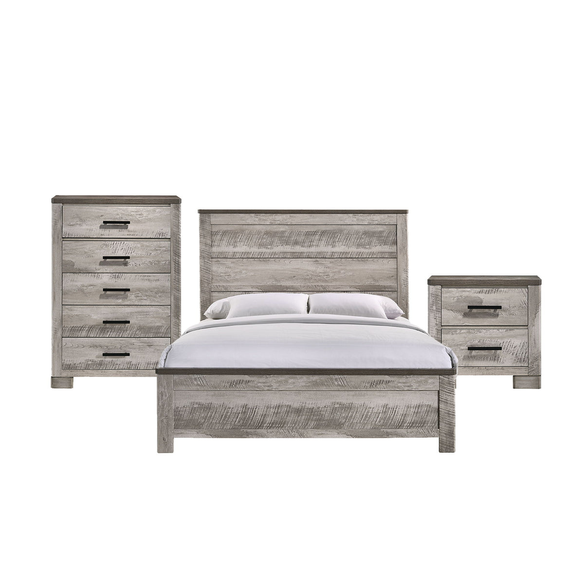 Millers Cove Bedroom Set in Gray by Elements International