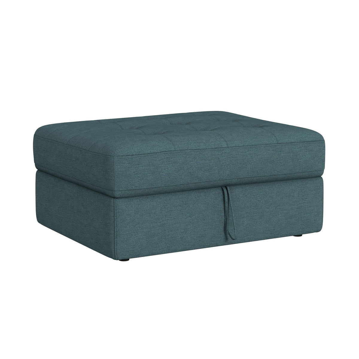 Options One Living Room Set Sectional in Blue by Elements International, view 50