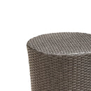 Barrel Side Table With Handcrafted Details