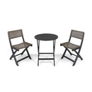 Evergreen - Outdoor Dining Set With Dining Table And 2 Chair