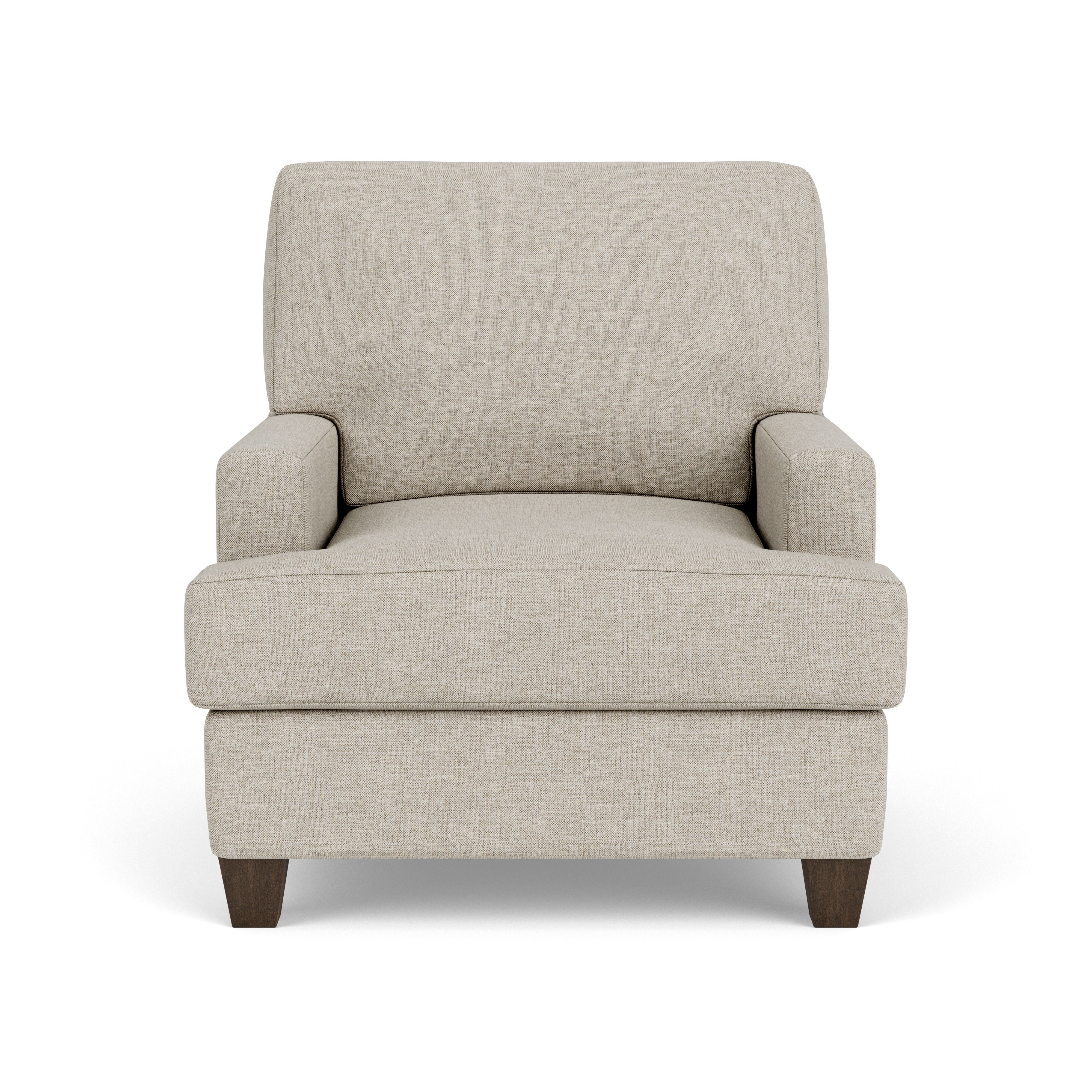 Moxy - Fabric Chair, Straight Track Arms