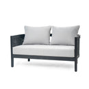 Outdoor Seating Group With Cushions And Coffee Table