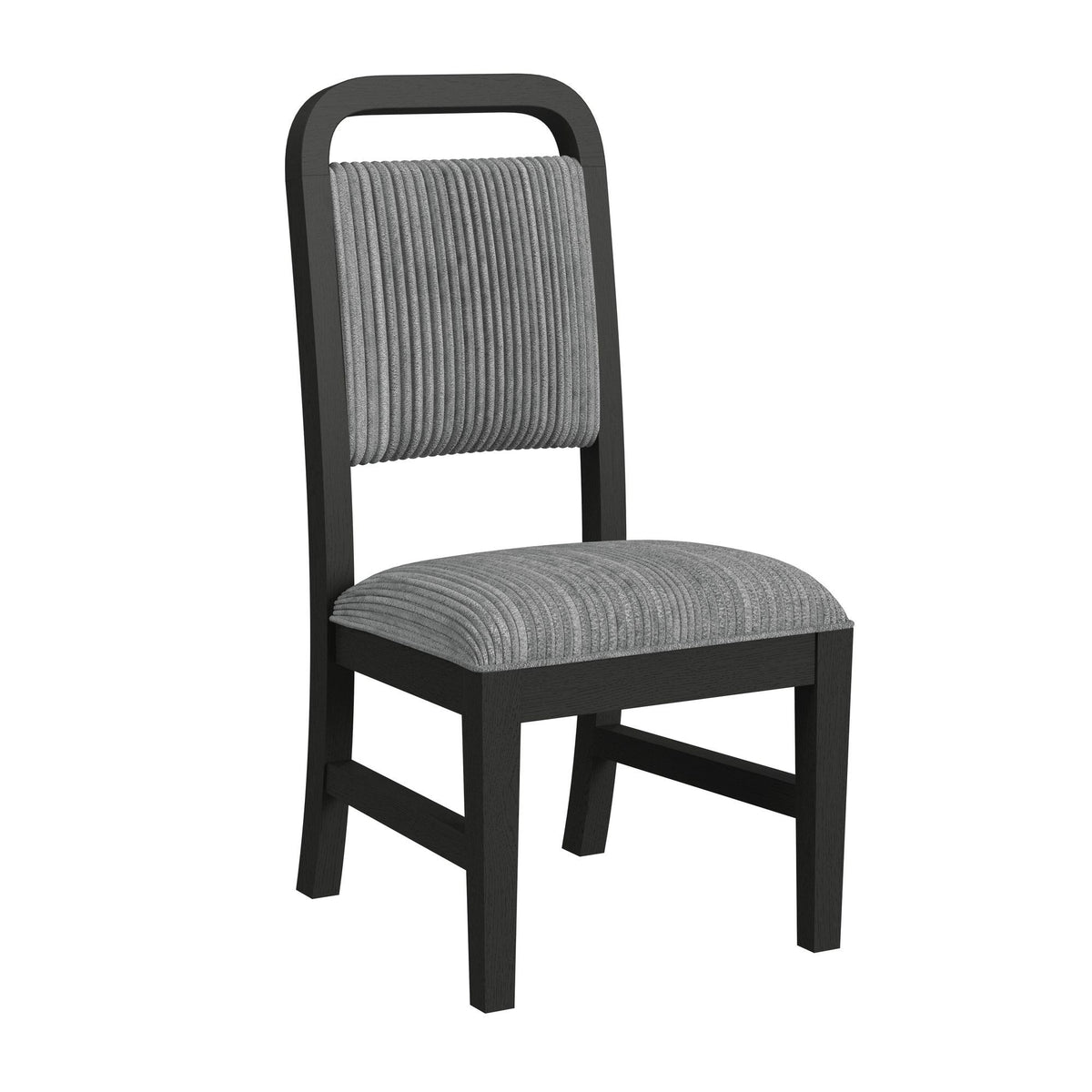 Ridgemont Standard Height Round Dining Set in Black by Elements International, view 27