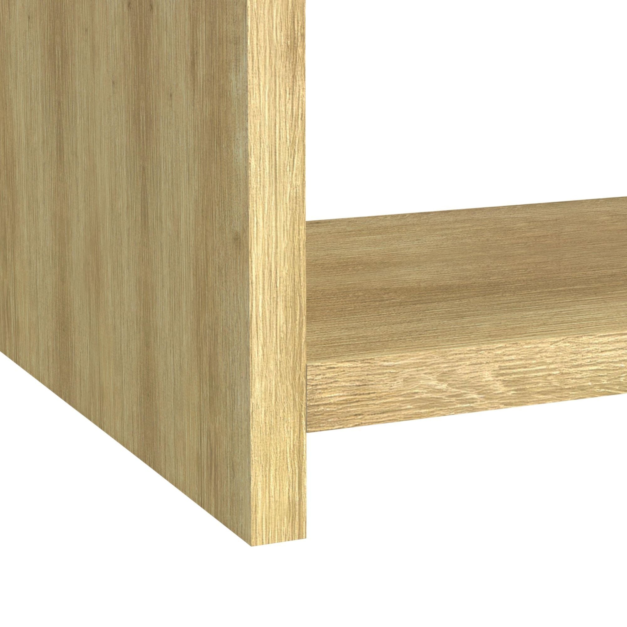 Ridgemont - End Table With USB - Natural
