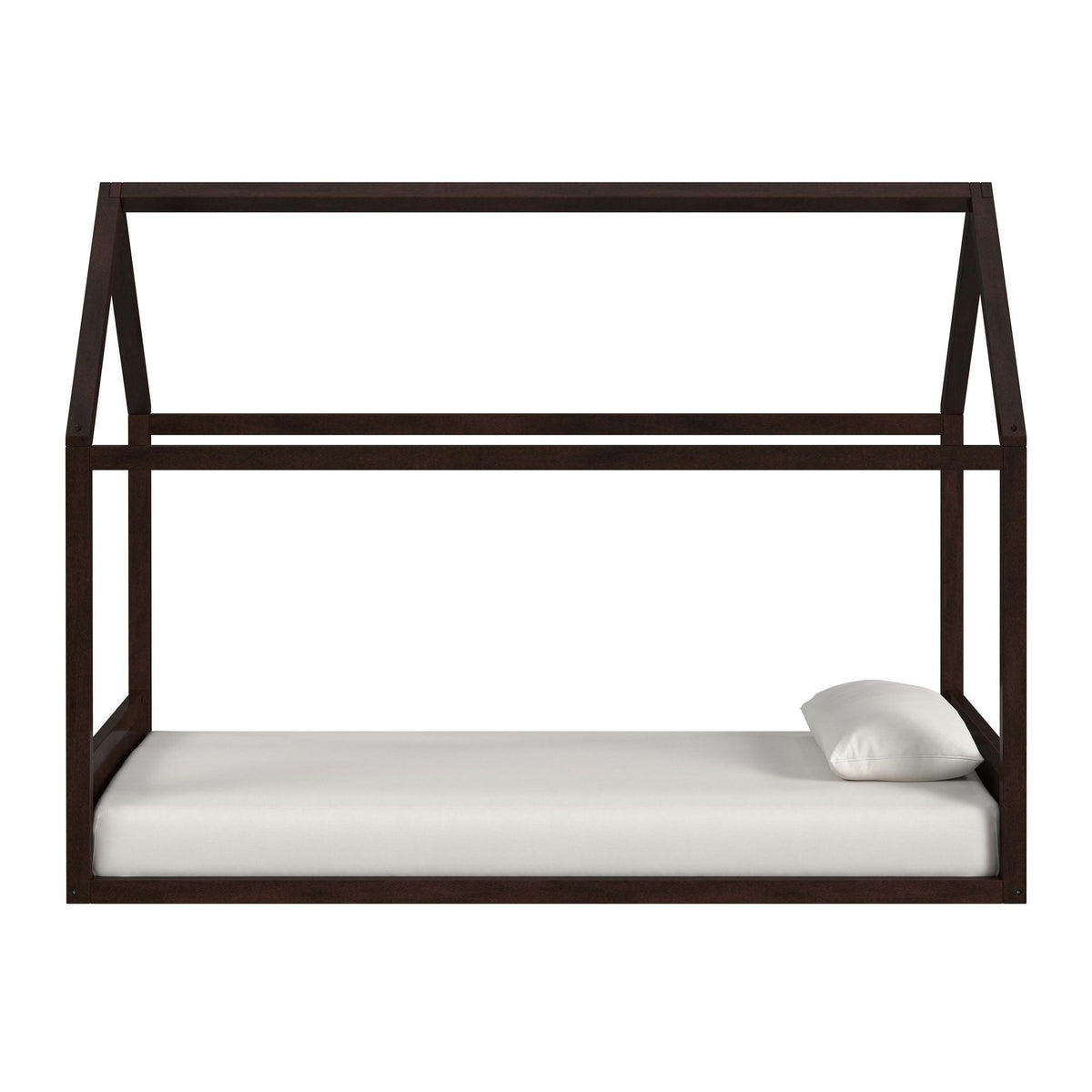 Sami Montessori Bed in Dark Brown by Elements International, view 35