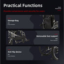 Heavy-Duty Manual Wheelchair For Adults With Double X Force Support