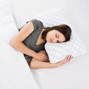 Shoulder Zoned Dough + Lavender - Pillow - Atlantic Fine Furniture Inc