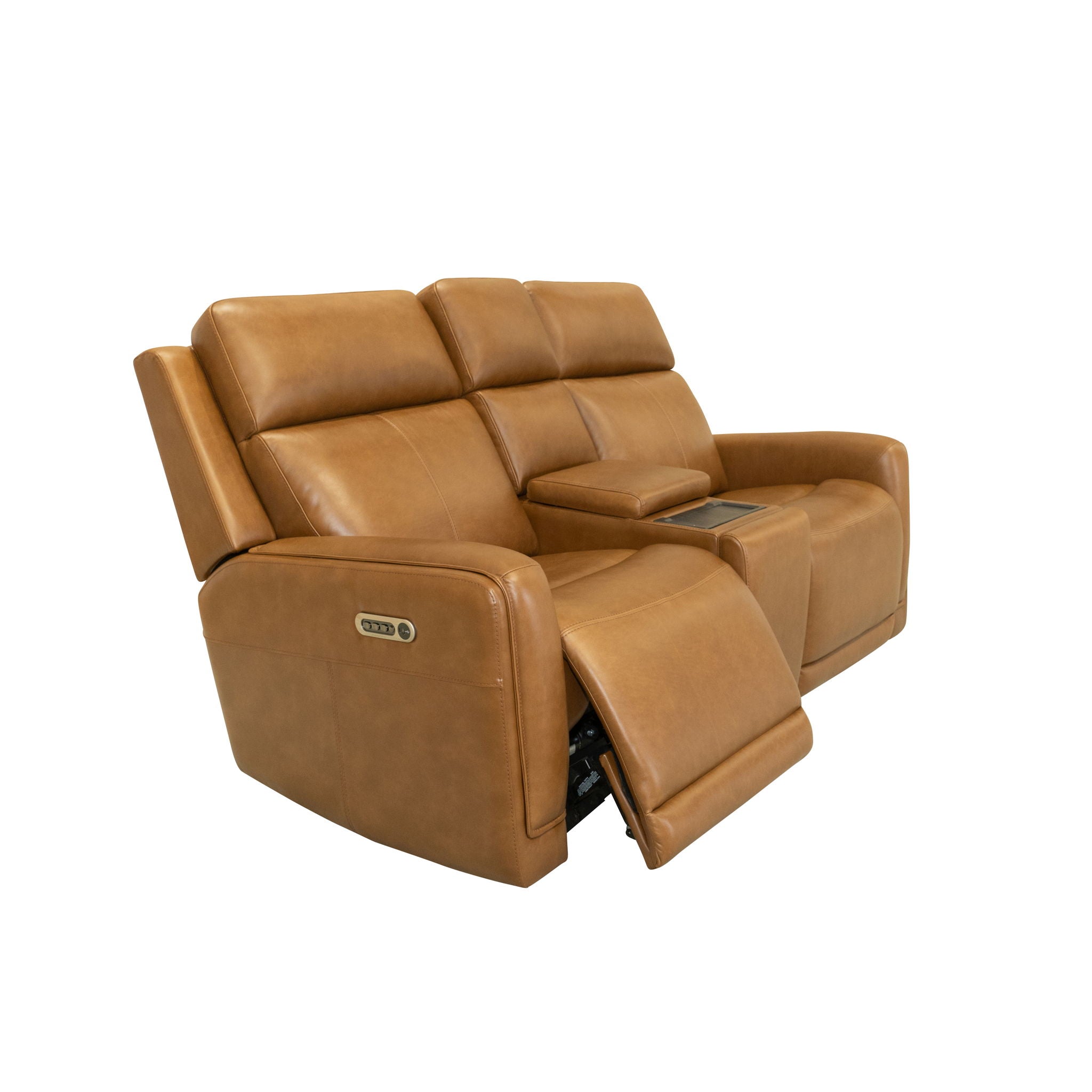 Alister - Power Gliding Loveseat With Console, Power Headrests & Lumbar