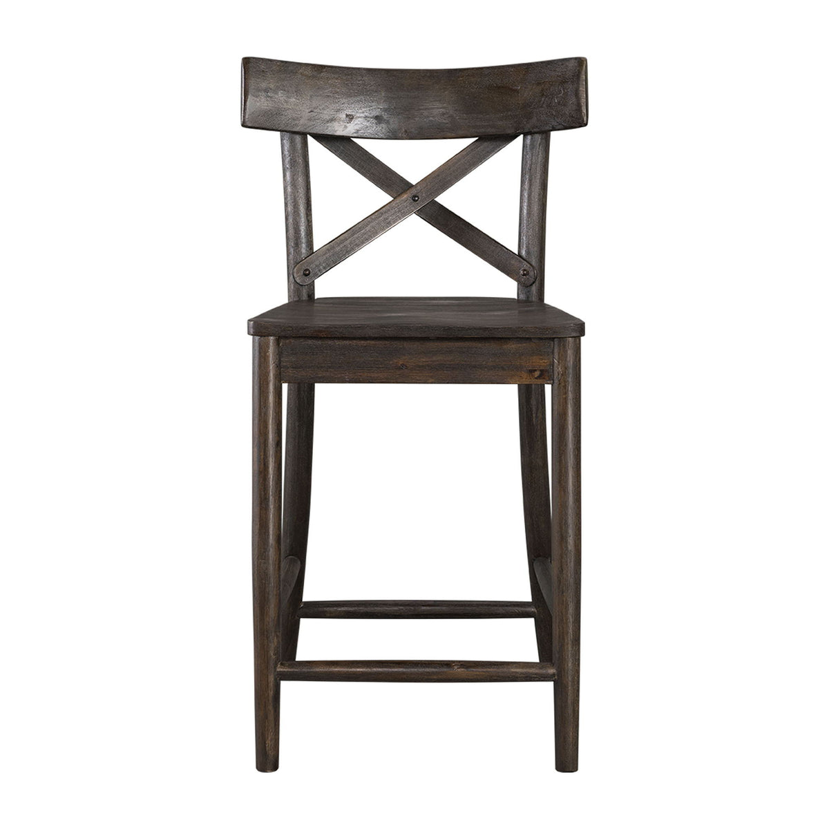 Coronado Stool in Dark Brown by Elements International, view 19