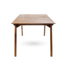 Outdoor 6 Seater Dining Set With Cushins - Cream