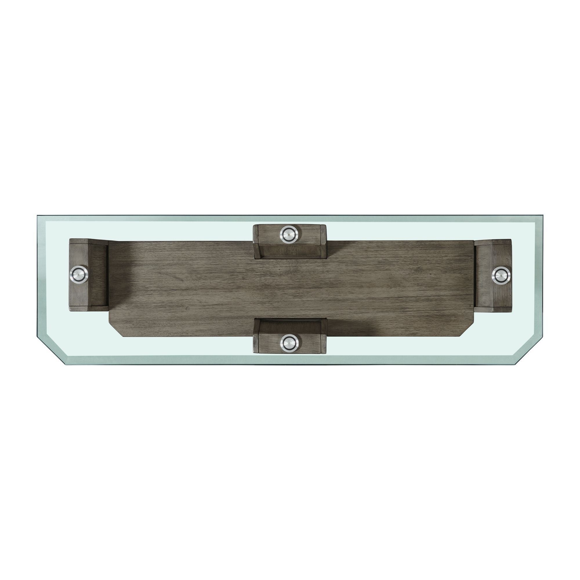 Dapper - Rectangular Sofa Table - Gray