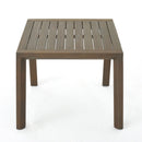 Celestaria - 3 Piece Outdoor Chat Set With Adirondack Chairs, Cushions And Side Table