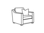 Milo - Fabric Chair With Nailhead Trim