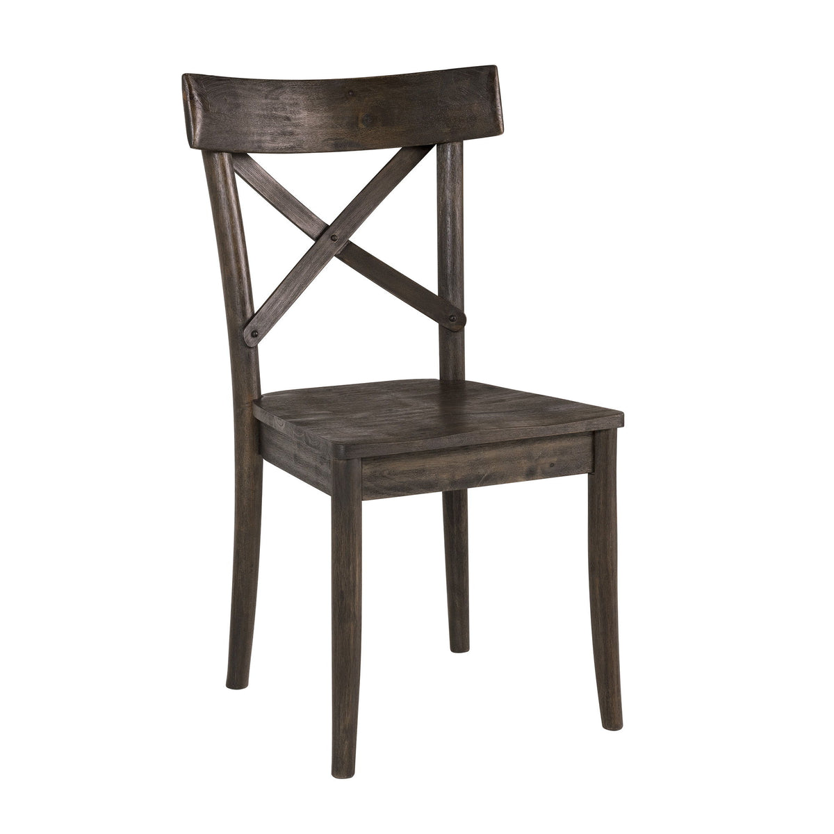 Coronado Wooden Side Chair (Set of 2) in Dark Brown by Elements International, view 12