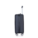 4 Piece Lightweight Suitcase, Makeup Box, Aircraft Wheels
