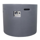 Round Iron Fire Pit With 40,000 Btu