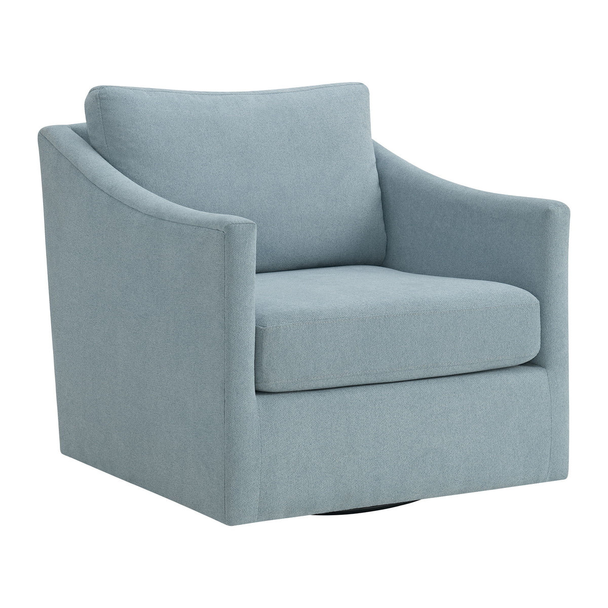 Acacia Swivel Chair in Gray by Elements International, view 2