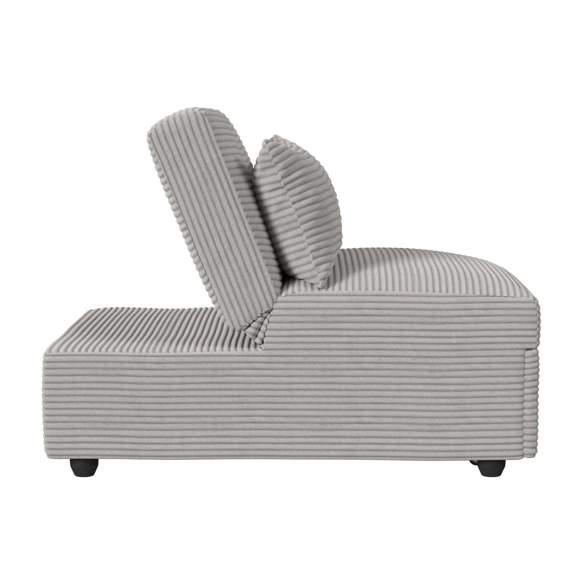 Pluto Chair With Kidney Pillow, Klik Klak And Pop Up in Coronado Gray by Elements International, view 14