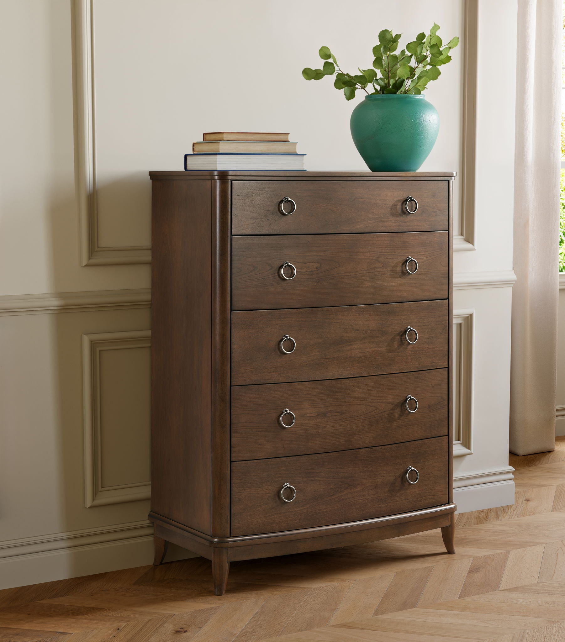 Bellevue - Drawer Chest - Whiskey Brown