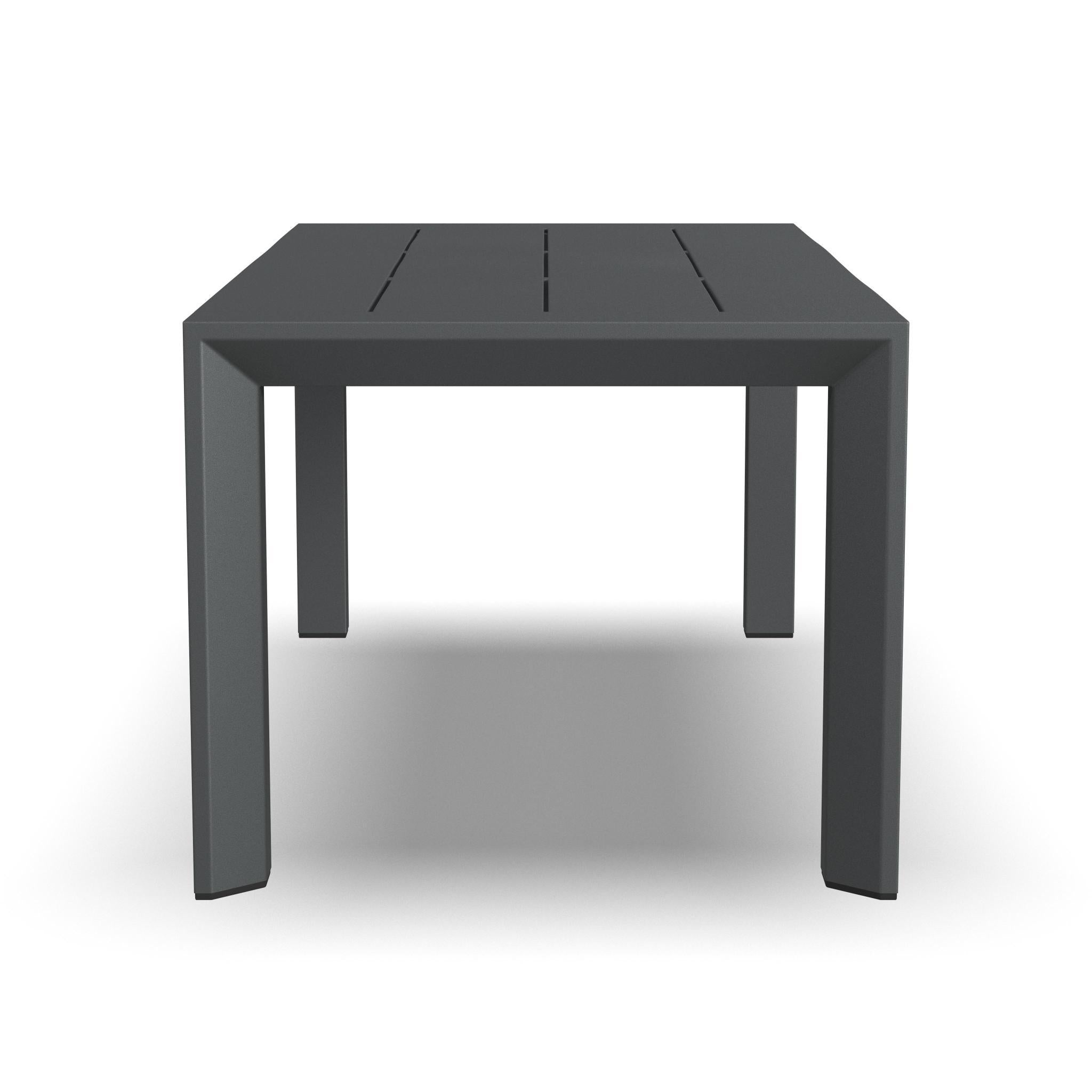 Grayton - Outdoor Aluminum Coffee Table - Dark Gray