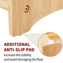 Gardenia - Raised Dog Bowl Stand For Medium Sized Dogs, Elevated Dog Bowls, Bamboo Raised Dog Bowl, Dog Food Bowl Stand, Feeding Station - Natural Wood