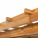 Brady - 10 X 10 Ft. Square Pergola - Teak