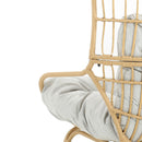 Palos - Outdoor Wicker Loveseat - Light Brown