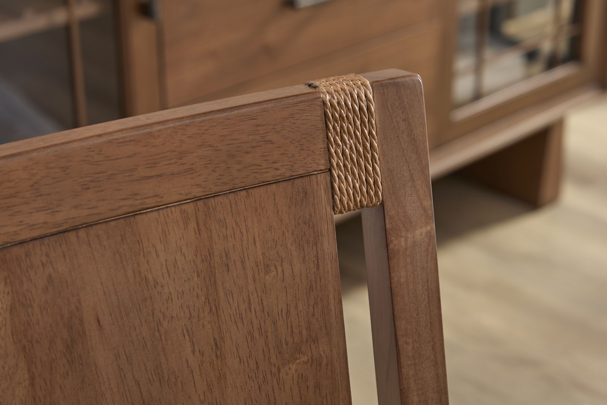 Lincoln - Upholstered Dining Chair - Brown / Milk