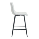 Bar Chair Set Comfortable With Metal Legs And Ergonomic Design